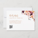Recherche de fall wedding réponses cartons Code qr rsvp