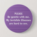 Recherche de maladie invisible badges Fibromyalgie
