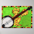 Recherche de banjo art Chat