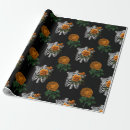 Recherche de orange noir papier cadeau Squelette