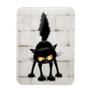 Suche nach cartoon der schwarzen katze magnete Katzenliebhaber
