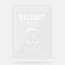 Recherche de bienvenue mariages Panneau de bienvenue