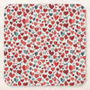 Suche nach rote herzen untersetzer Muster