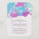 Recherche de aqua 16ans anniversaire invitations Doux