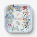 Recherche de pays assiettes en papier Aquarelle