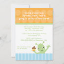Recherche de alien mignon invitations Bleu