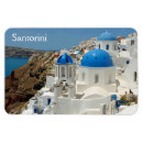 Recherche de santorini magnets Bleu