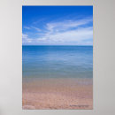 Recherche de marée basse posters Bleu