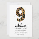 Recherche de imprimé invitations Guépard