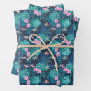 Recherche de motif tropical papier cadeau Jardin