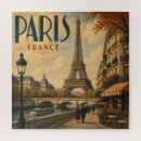 Recherche de la france vintage puzzles Paris