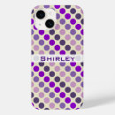 Recherche de pois violet iphone coques Points