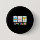 Recherche de lapin drôle badges Enfants