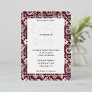 Recherche de rouge et argent invitations Bordeaux