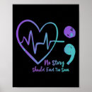 Suche nach semicolon poster Mental