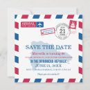 Suche nach luftpost save the date Flugzeug