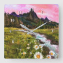 Recherche de peinture paysage horloges Ciel