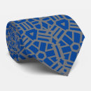 Recherche de bleu et argent cravates Motif