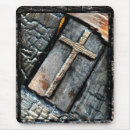 Recherche de croix tapis souris Religion