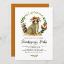 Recherche de wreath thanksgiving invitations Parti de grâces