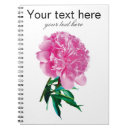 Recherche de pivoine carnets Romantique
