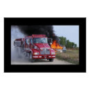 Recherche de incendie posters Camions à incendie