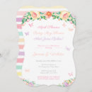 Recherche de pastel baby shower fille invitations Aquarelle