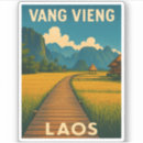 Recherche de laos autocollants Asie