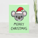 Recherche de koala noël cartes Animaux