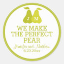 Suche nach pear aufkleber Perfektes paar
