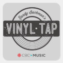 Recherche de radiodiffusion autocollants Musique