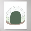 Recherche de nourriture asiatique posters Illustration