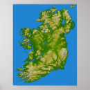 Recherche de carte irlande posters Collines