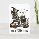 Recherche de drôles cartes halloween Rétro