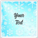 Recherche de flocon neige cristal glace autocollants Hiver