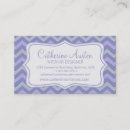 Recherche de rayures violettes cartes visite Boutique