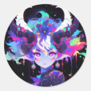 Recherche de demon autocollants Cornes