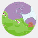 Recherche de microbes autocollants Bactérie