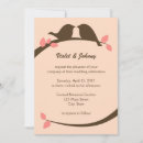 Recherche de inséparables mariage invitations Moderne
