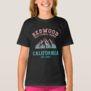 Recherche de redwood tshirts Californie