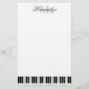 Recherche de piano papier à lettre Professeur de musique