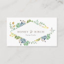 Recherche de lunatique cartes visite Aquarelle