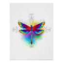 Suche nach kristallen poster Polygonal