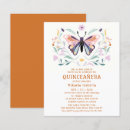 Recherche de pink quinceanera invitations Papillon