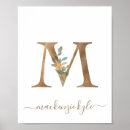 Suche nach letter m poster Gold