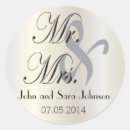 Recherche de sel autocollants Newly weds
