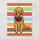 Suche nach goldene retriever postkarten Für sie