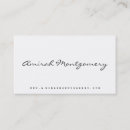 Recherche de manuscrite cartes visite Typographie