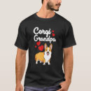 Recherche de corgi hommes tshirts Grand père