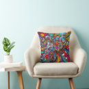 Recherche de psychedelic coussins Abstrait